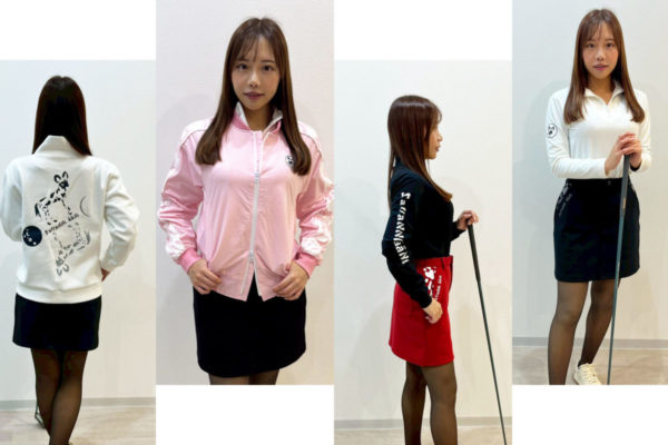 大人気ゴルフ女子まゆちさん、「サバン・アーニ」福岡ショールームに来場