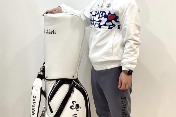「サバン・アーニ」ショールームに「GOLF THE STYLE bw BO SANTE GOLF」境翔吾プロ＆高校生ゴルファー大賀愛娘選手、ご来場